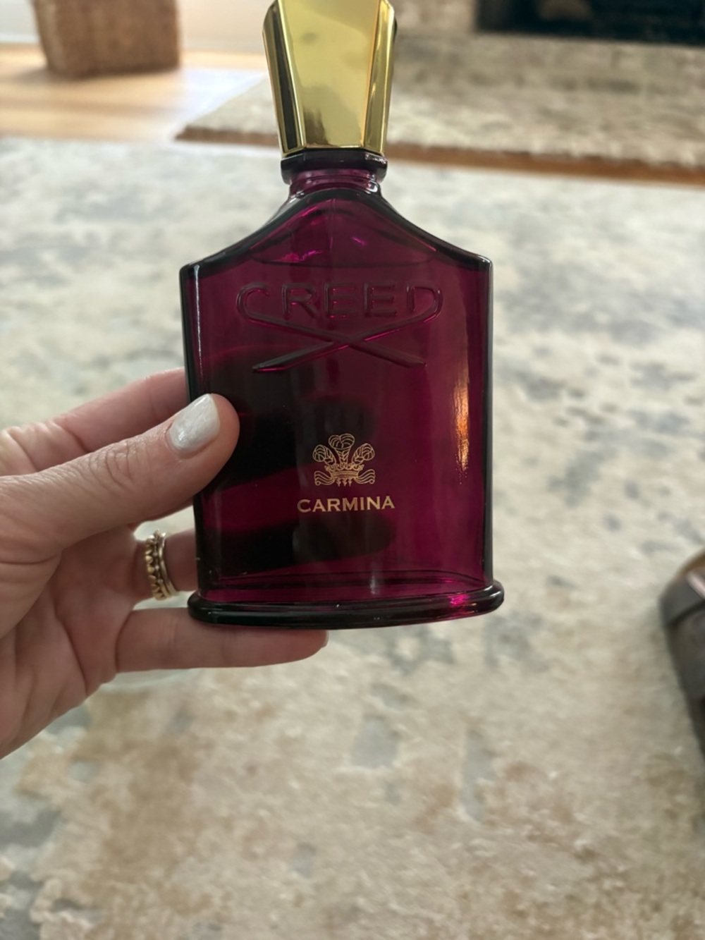 Creed Carmina Women's Eau de Parfum - Plum Bottle with Gold Cap